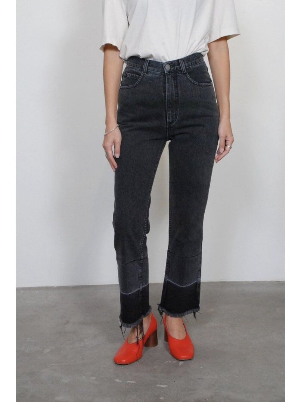 Rachel Comey Slim Legion Pant in Washed Black Size 2 - Picture 4 of 12